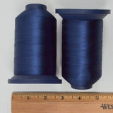 College Blue 2647 Robison-Anton Rayon 40 wt. Machine Embroidery Thread - 2 Spools