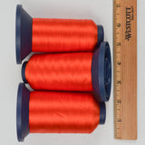 Orangeade 2467 Robison-Anton Rayon 40 wt. Machine Embroidery Thread - 3 Spools