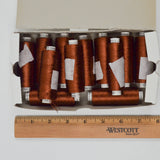Copper 1158 Madeira Madeira Machine Embroidery Thread - 1 Box of Spools