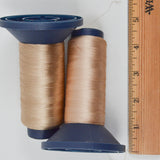 Perfect Tan 2568 Robison-Anton Rayon 40 wt. Machine Embroidery Thread - 2 Spools