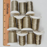 Grayrod 2572 Robison-Anton Rayon 40 wt. Machine Embroidery Thread - 11 Partial Spools
