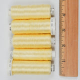 Light Yellow 1067 Madeira Machine Embroidery Thread - 5 Spools