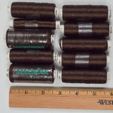 Brown 1129 Madeira Machine Embroidery Thread - 10 Spools