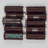 Brown 1129 Madeira Machine Embroidery Thread - 10 Spools