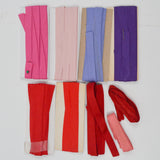 Red, Pink + Purple Bias Tape Bundle