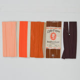 Orange + Brown Bias Tape Bundle