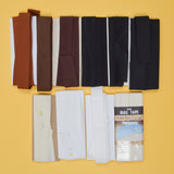 Brown + White Bias Tape Bundle