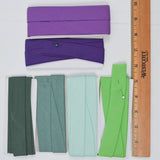Purple + Green Bias Tape Bundle