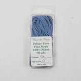 Light Blue Fleur de Paris #20 Fine Mesh Velour Yarn  - 10 Yards