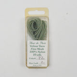 Green Fleur de Paris #82 Fine Mesh Velour Yarn  - 10 Yards