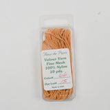 Yellow-Orange Fleur de Paris #66 Fine Mesh Velour Yarn  - 10 Yards