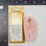Light Pink Fleur de Paris #36 Fine Mesh Velour Yarn  - 10 Yards