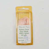 Light Pink Fleur de Paris #36 Fine Mesh Velour Yarn  - 10 Yards