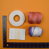 Assorted Dyed Silk Ribbon