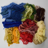 Rainbow Crewel Wool Yarn Bundle