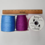 Blue, Purple + Pink Missouri River Fringe - 3 Spools