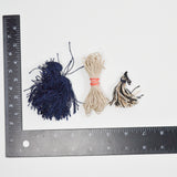 Navy + Cream Tassels + Twine