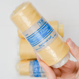 Light Yellow Beachwood Ltd Polyester Overlock Thread - 4 Spools