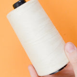 White Venus Spun Polyester Thread - 2 Spools