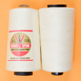 White Venus Spun Polyester Thread - 2 Spools