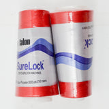 Red Talon SureLock Polyester Overlock Thread - 2 Spools
