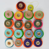 Colorful Beading Thread - 18 Spools