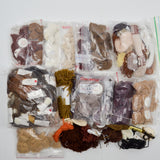 Brown Needlework Thread + Thread Sample Bundle