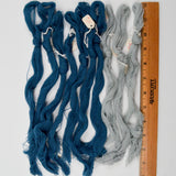 Blue + Gray Crewel Wool Embroidery Thread