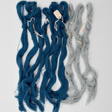 Blue + Gray Crewel Wool Embroidery Thread