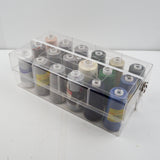 Overlock Thread in Carrying Case - 18 Spools