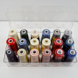 Overlock Thread in Carrying Case - 18 Spools
