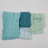 Teal + Blue Lace Trim Bundle