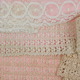 Off-White + Beige Crochet Lace Trim Bundle