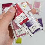 Pink, Purple, Red + Green Mokuba Embroidery Ribbon Bundle