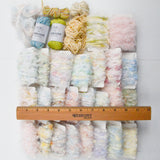 Pastel Colorful Eyelash + Textured Yarn Bundle