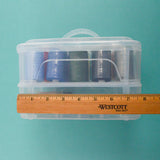 Colorful Thread in Organizing Case - 24 Spools