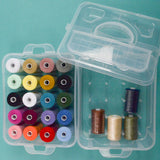 Colorful Thread in Organizing Case - 24 Spools