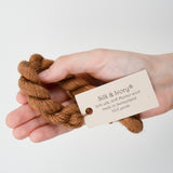Brown + Yellow Silk & Ivory Needlepoint Thread