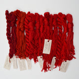 Red Silk & Ivory Needlepoint Thread