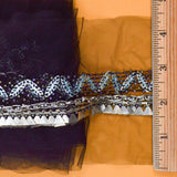 Embellished Mesh Trim