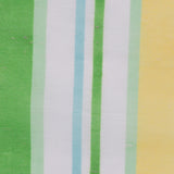 Striped Green Semi-Sheer Woven Fabric, 45" Wide - By The Yard