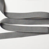 Gray Webbing Strap, 1" Wide - By the Yard Default Title