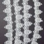 White Lace Trim, 2.25" Wide - By the Yard Default Title