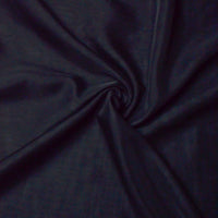 Sheer Black Weighted Selvedge Drapery Fabric, 112" Wide - By The Yard