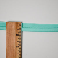 Aqua Green 1/2" Cord Edge Piping - By the Yard