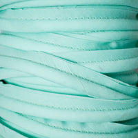 Aqua Green 1/2" Cord Edge Piping - By the Yard