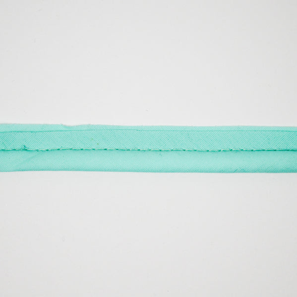 Aqua Green 1/2" Cord Edge Piping - By the Yard
