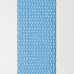 Blue Cotton Webbing Strap - By the Yard