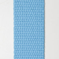 Blue Cotton Webbing Strap - By the Yard