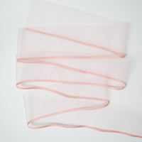Pink Wide Tulle Trim - By the Yard